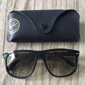 Ray-Ban Unisex Flat Top Boyfriend Sunglasses